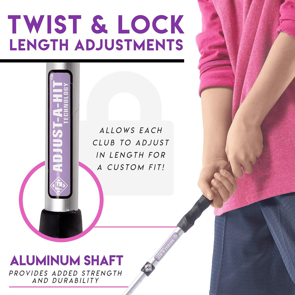 Future Champs Adjustable Youth Golf Set