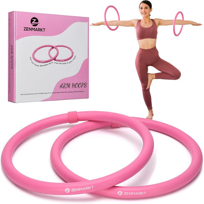 Weighted Fitness Hoop for Arm and Shoulder Workouts