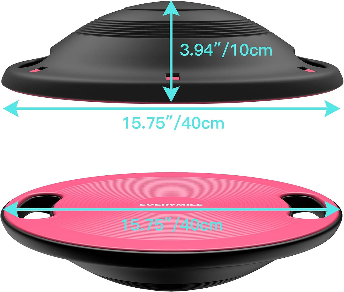 Wobble Exercise Balance Board, No-Skid Surface
