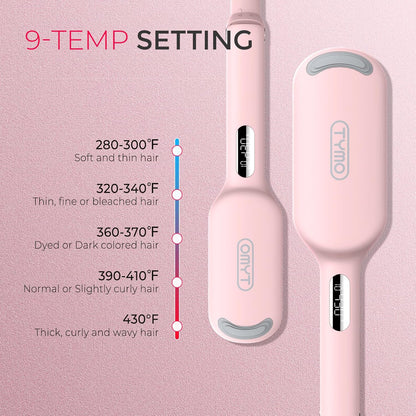 Curling Iron Hair Crimper Waver, TYMO ROVY Beach Waves Hair Curler