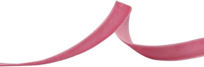 Velvet Ribbon for Gift Wrapping Christmas Decoration (07 (Peach),3/8'' (10mm) x 5 Yards)
