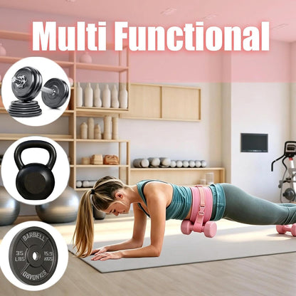 Hip Thrust Belt for Dumbbells, Upgraded Non-Slip Thickened Widened Weight Belt, Heavy Duty Hip Thrust Band Fit for Dumbbells, Kettlebells, Weight Plates and Home Gym Workouts