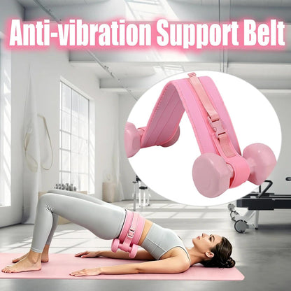 Hip Thrust Belt for Dumbbells, Upgraded Non-Slip Thickened Widened Weight Belt, Heavy Duty Hip Thrust Band Fit for Dumbbells, Kettlebells, Weight Plates and Home Gym Workouts