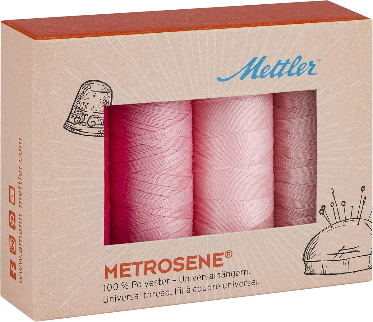 Metrosene Thread Set, Pinks