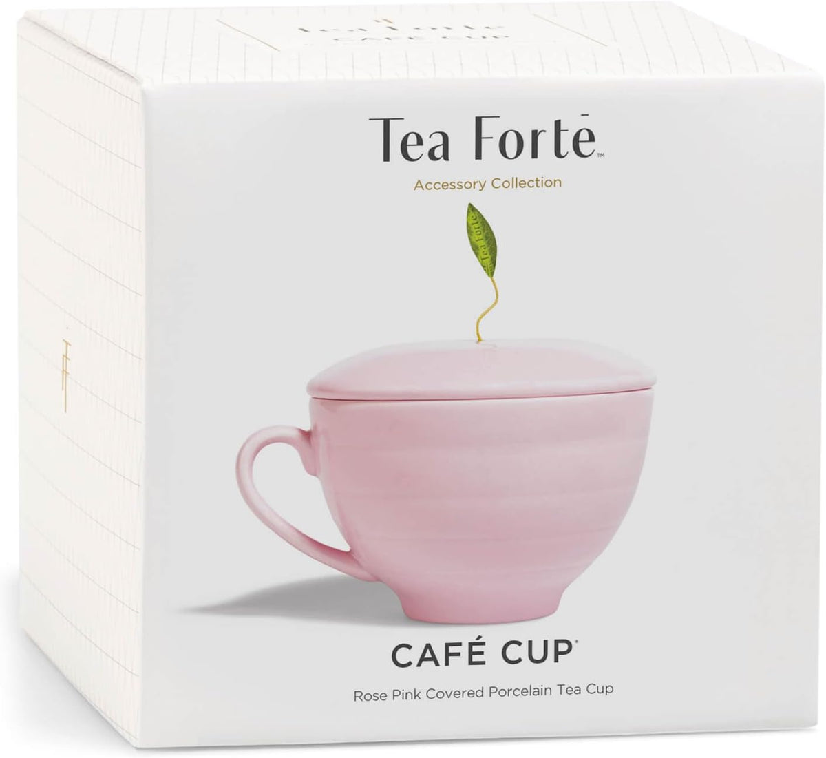 Café Cup with Lid, Rose Pink, 8 oz