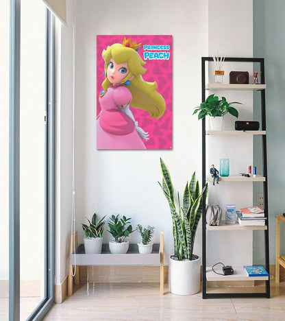 Super Mario Bros. - Gaming Poster (Princess Peach) (Size: 24" x 36")
