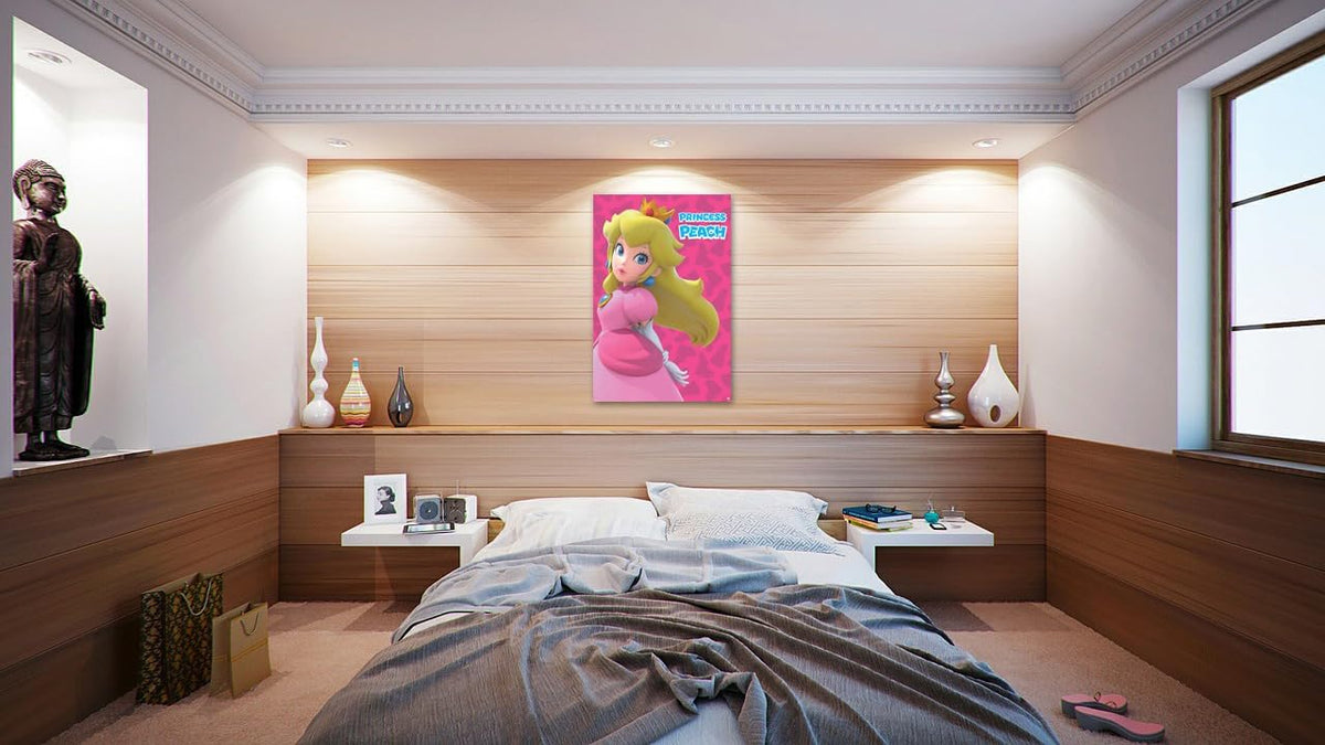 Super Mario Bros. - Gaming Poster (Princess Peach) (Size: 24" x 36")