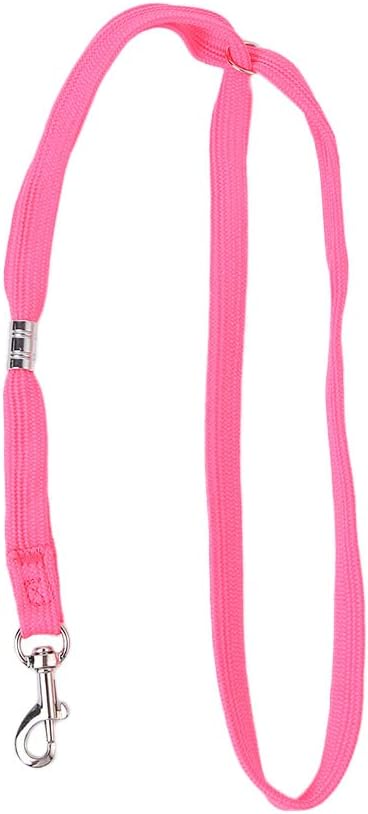 Pet Grooming Loops Leash,Dog Cat Grooming Loop,Adjustable Restraint Rope Harness for Grooming Tables Safety Leash Clip Rope Harness(Pink)