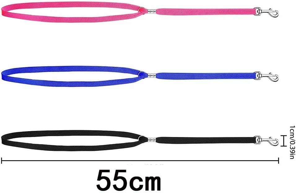 Pet Grooming Loops Leash,Dog Cat Grooming Loop,Adjustable Restraint Rope Harness for Grooming Tables Safety Leash Clip Rope Harness(Pink)