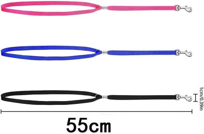 Pet Grooming Loops Leash,Dog Cat Grooming Loop,Adjustable Restraint Rope Harness for Grooming Tables Safety Leash Clip Rope Harness(Pink)