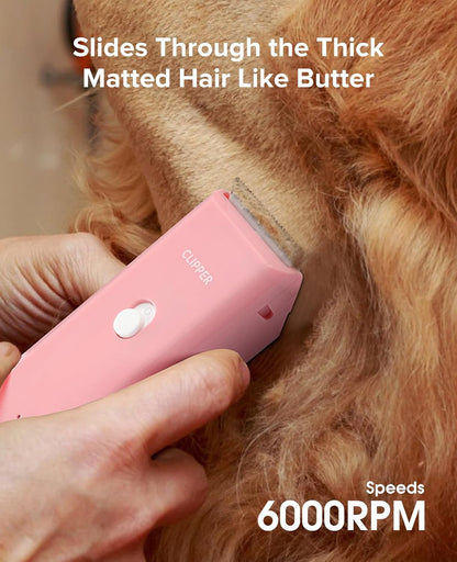 Pet Clippers for Dog Hair Grooming Low Noise Cat Shaver