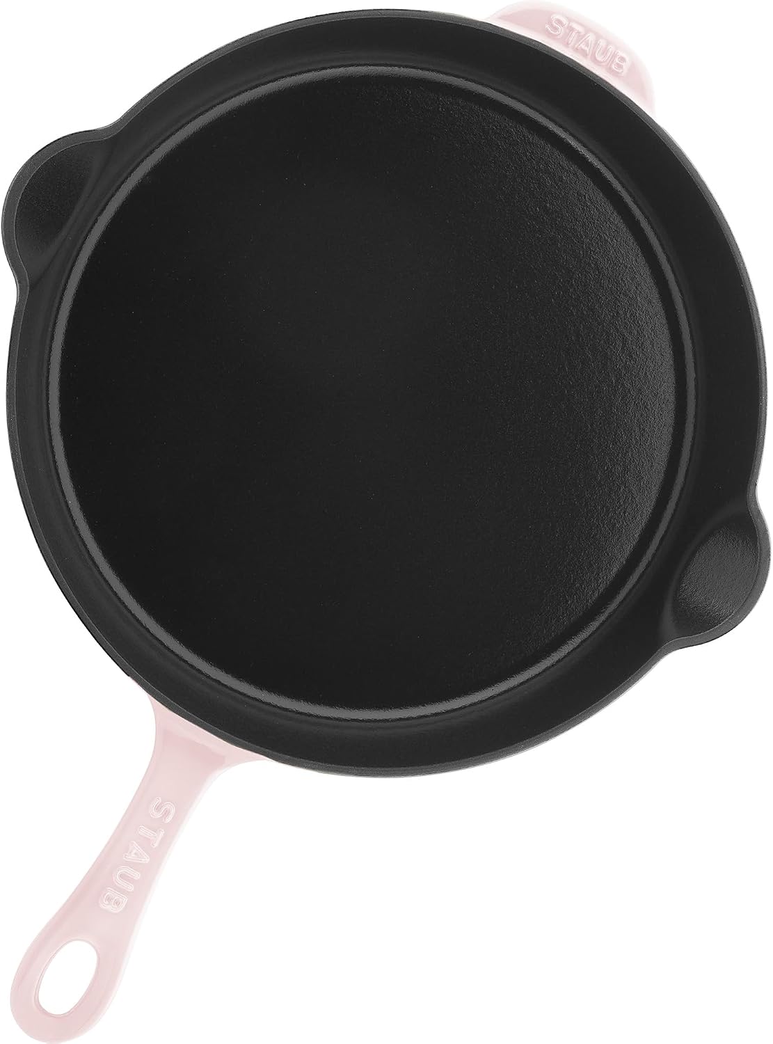 Cast Iron 8.5-inch Traditional Deep Skillet - Peony Pink
