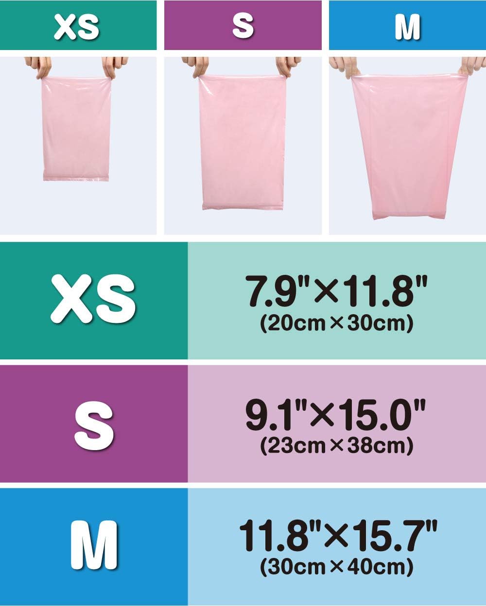 Amazing Odor Sealing Baby Diaper Disposal Bags - Durable and Unscented [Size: XS, Color: Pink] (200 count, Pack of 1) (200 Bags)