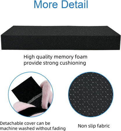 Wheelchair Armrest Pads Covers Fuzzy Desk Chair Arm Pads Soft
