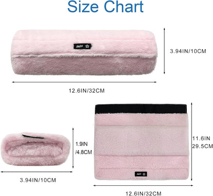 Wheelchair Armrest Pads Covers Fuzzy Desk Chair Arm Pads Soft