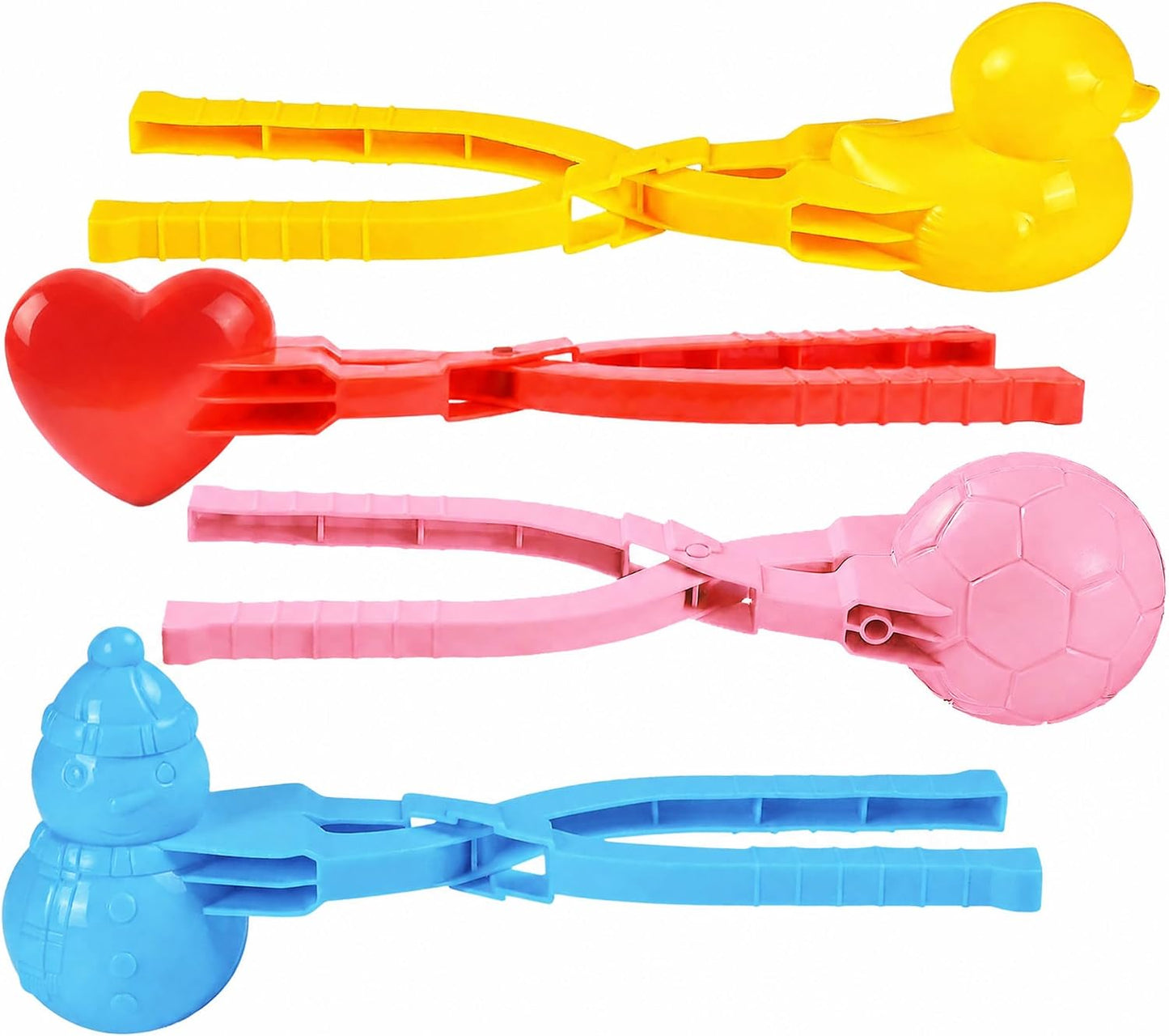 4 Pcs Snowball Maker for Kids, Beach Toys, Clay Ball Maker
