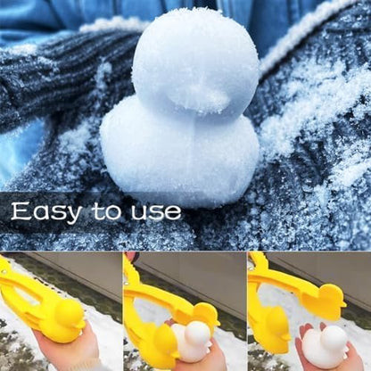 4 Pcs Snowball Maker for Kids, Beach Toys, Clay Ball Maker