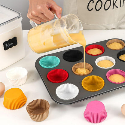 Standard Pink Cupcake Liners for Baking Paper Muffin Cups 200pcs