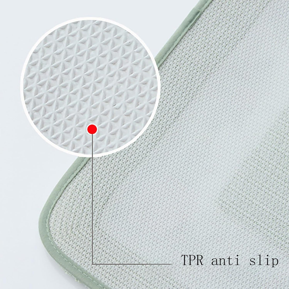 U Shaped Toilet Contour Rugs Non Slip TPR Backing Rug Superfine Fiber Thick Soft Microfiber Water Absorbent Rubber Back Mat for Bathroom Toilet Floral Decor Rug (Pink Shape A)