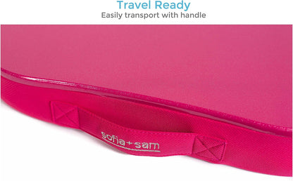 Mini Memory Foam Lap Desk Color: Pink