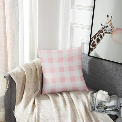 Throw Pillow Covers Set of 2, 20 x 20 Inch, Buffalo Check Plaid