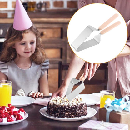 Cake Cutter, Stainless Steel Cake K-nife and Server with Double Handle, Adjustable Cakes Slicer for Cakes Server, Pie Server(COLOR:pink)