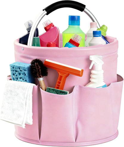Cleaning Caddy with Handle, for Cleaning Supplies Organizer Bucket