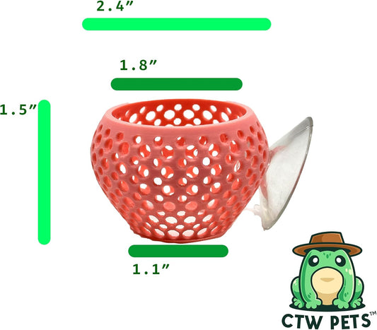 Betta Bulb Hide, Betta Bed & Aquarium Cave, Bubblegum Pink