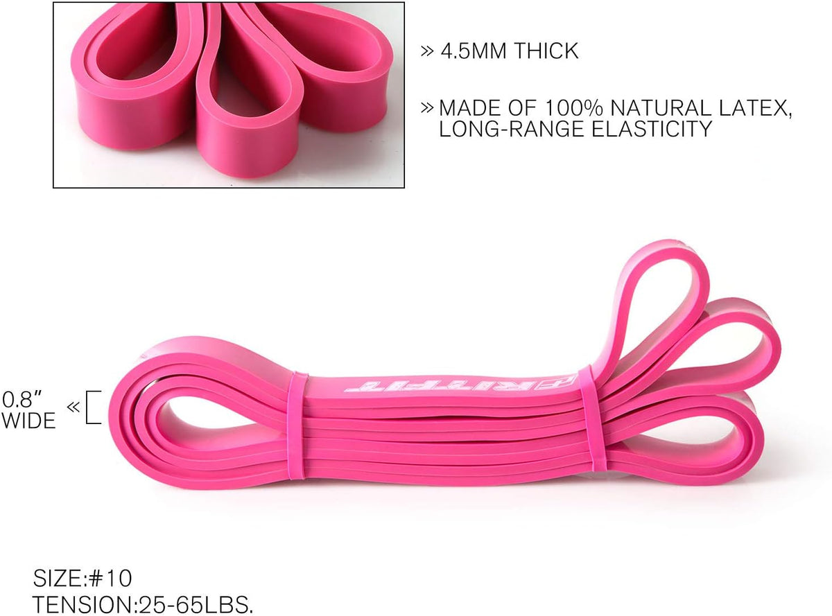 RitFit Pull Up Assist Band in Natural Latex for Stretching and Mobility