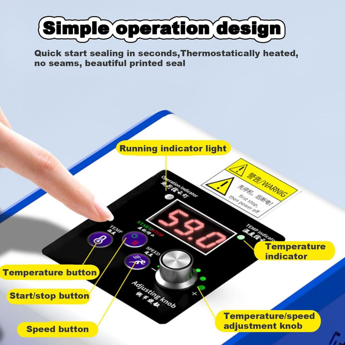 Home Sealing Machine, Automatic Plastic Bag Sealer, 0-200℃ Digital Temperature Control/0-5M/Min Sealing Speed/0-10Mm Sealing Thickness, for PVC Bags Films, Foil Bag, Food Packaging,Pink