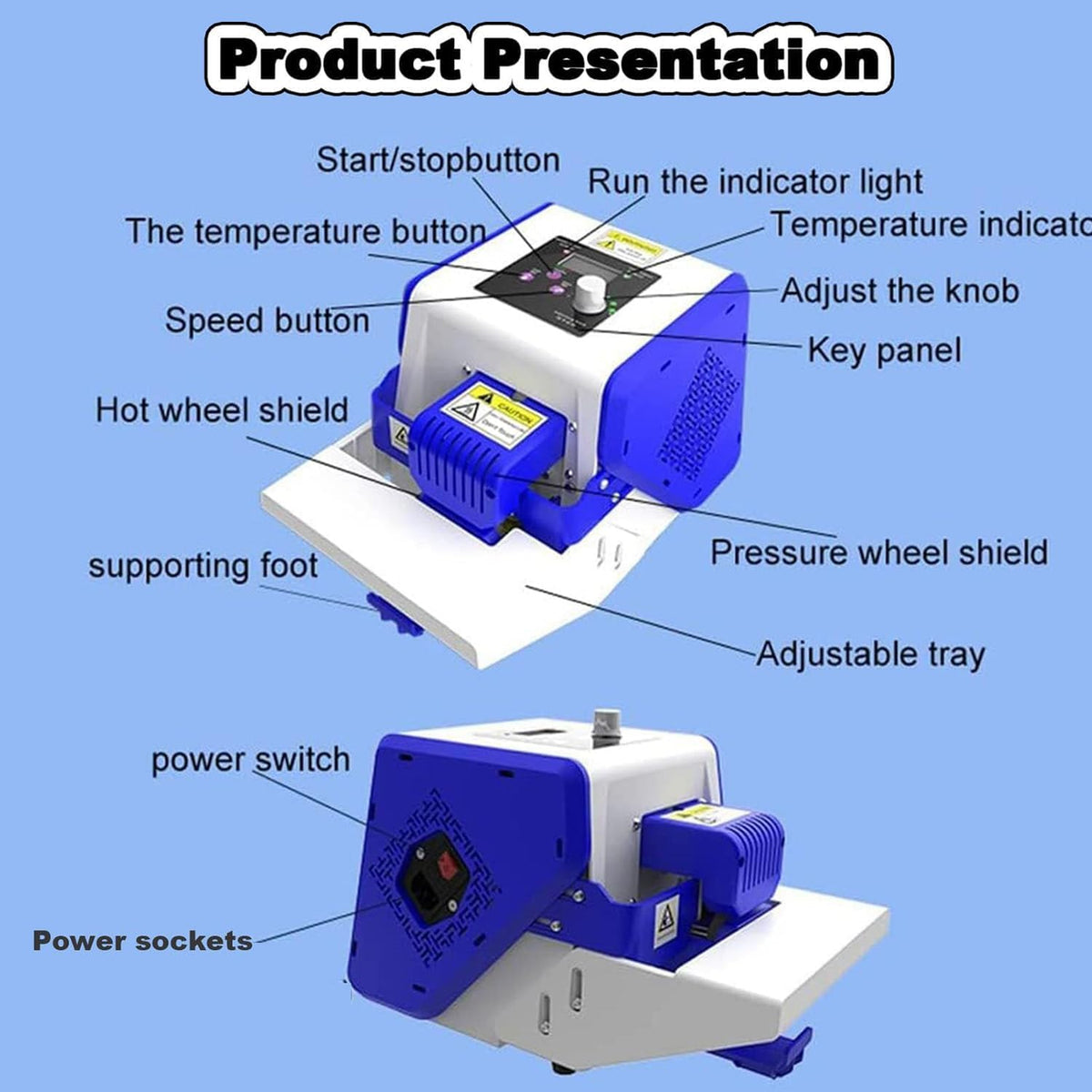 Home Sealing Machine, Automatic Plastic Bag Sealer, 0-200℃ Digital Temperature Control/0-5M/Min Sealing Speed/0-10Mm Sealing Thickness, for PVC Bags Films, Foil Bag, Food Packaging,Pink