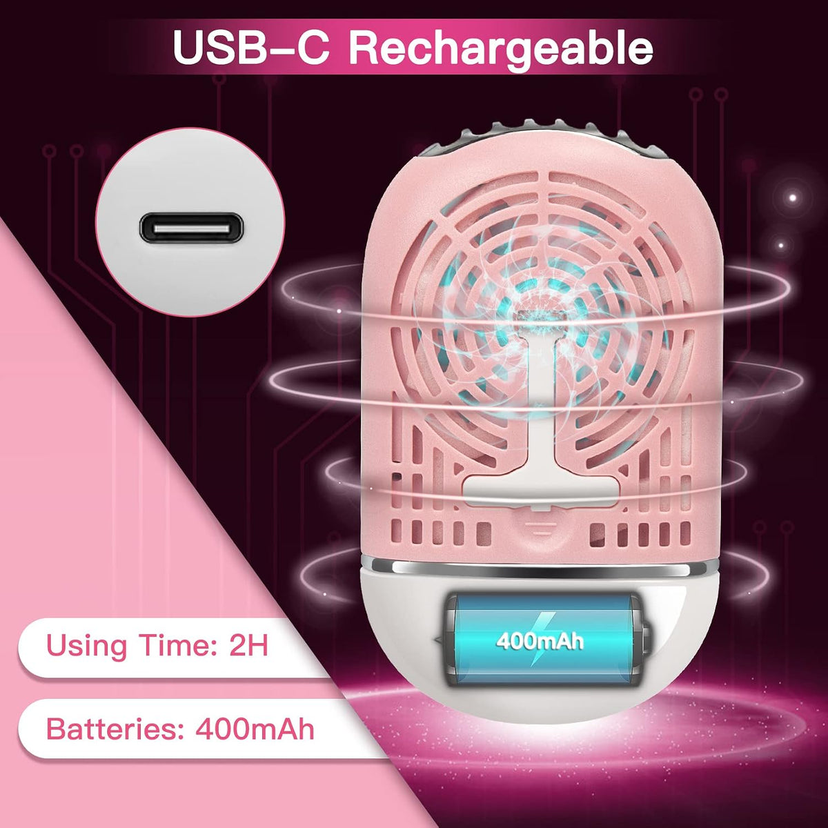 Lash Fan Mini Portable Eyelash Fan Handheld for Eyelash Extension