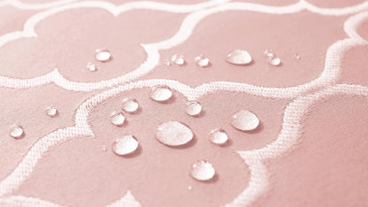 Jacquard Tablecloth Rectangle, Pink, 52 x 70 Inch