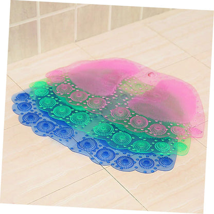 Bathroom Non-Slip Mat Slip Rug Quick Dry Absorbent Shower Bath Mat Washable Kitchen Rug Floor Pink