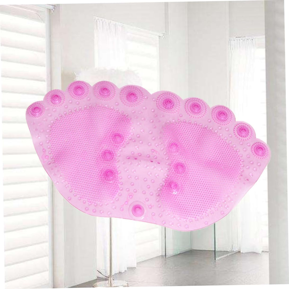 Bathroom Non-Slip Mat Slip Rug Quick Dry Absorbent Shower Bath Mat Washable Kitchen Rug Floor Pink