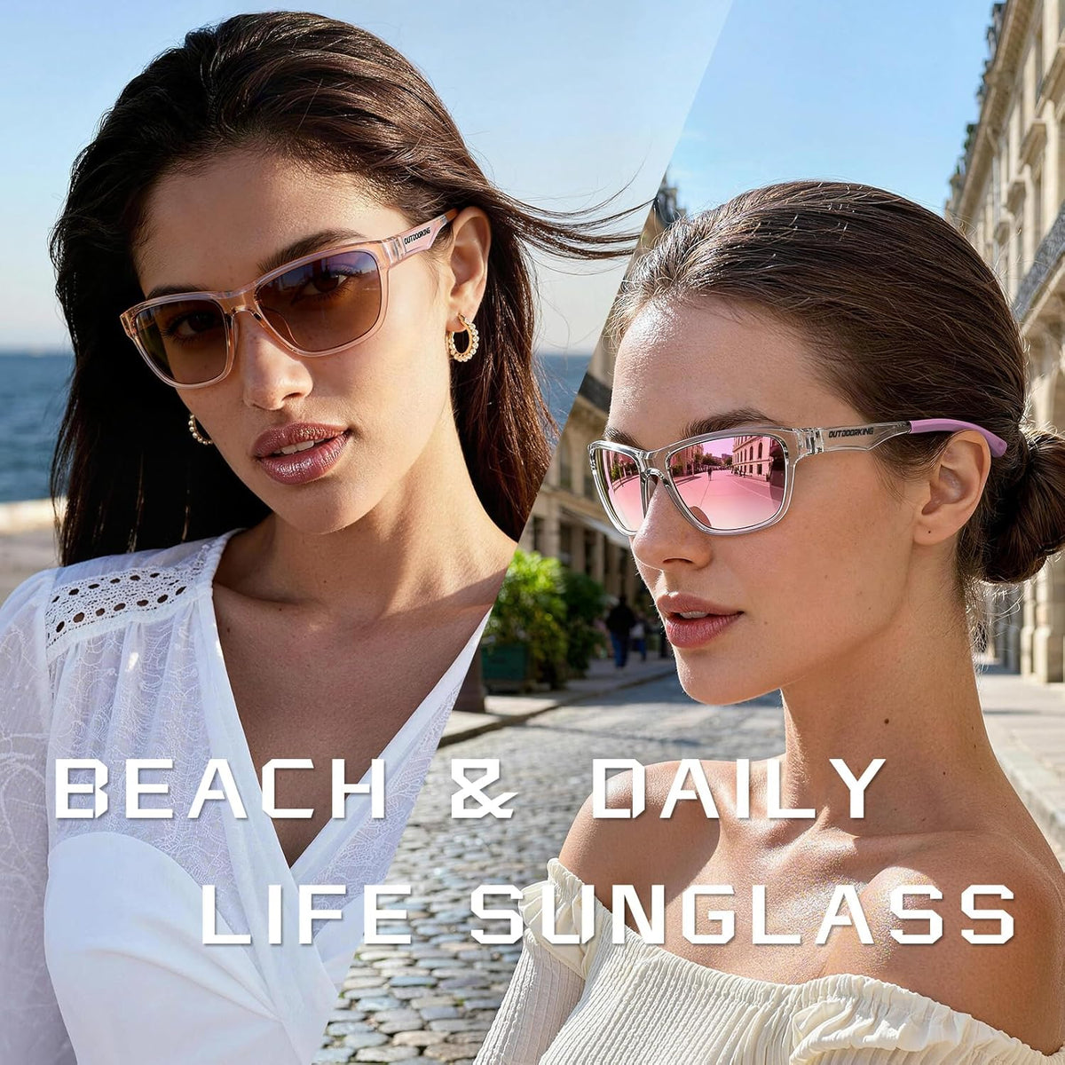 Polarized Running Sunglasses Womens Mens Sun Glasses for Fishing Golf UV400