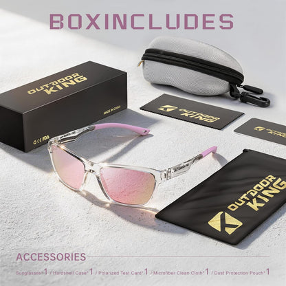Polarized Running Sunglasses Womens Mens Sun Glasses for Fishing Golf UV400