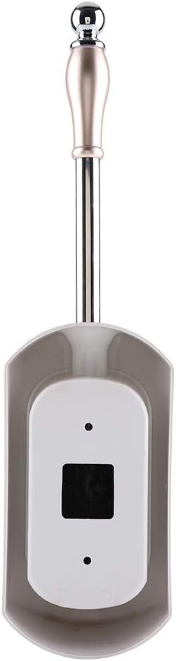Toilet Brush Set with Stainless Steel Handle and HolderRose Gold Toilet Brush for Home, Bathroom Hotel, Plastic Bristles, Durable Toilet Cleaning Tool