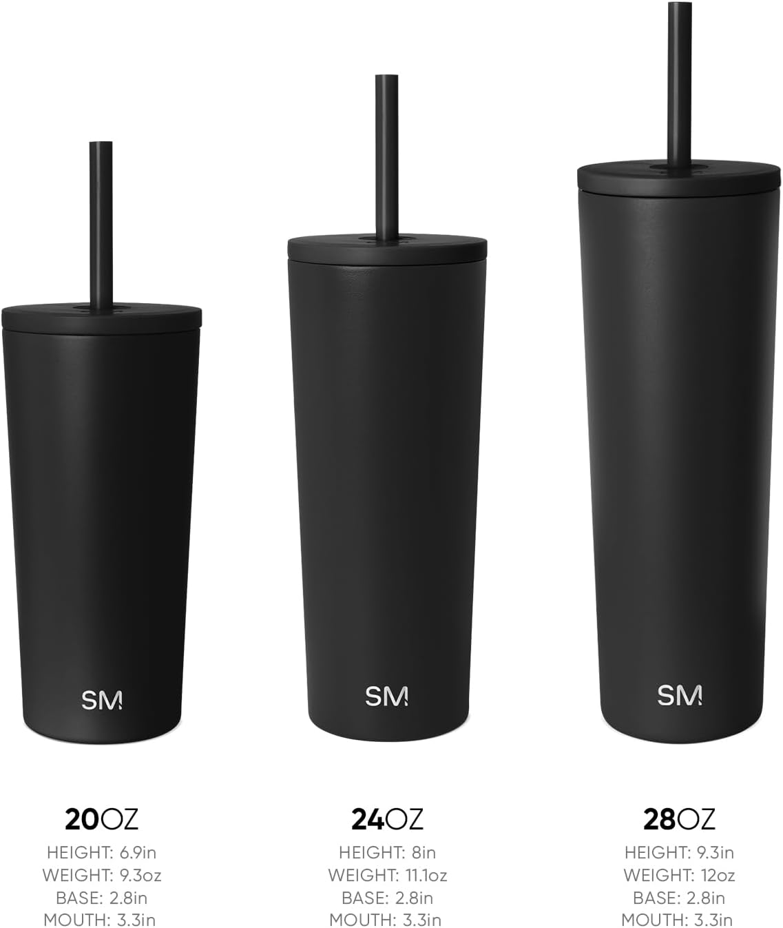 Iced Coffee Tumbler, Insulated | 24oz | Pink