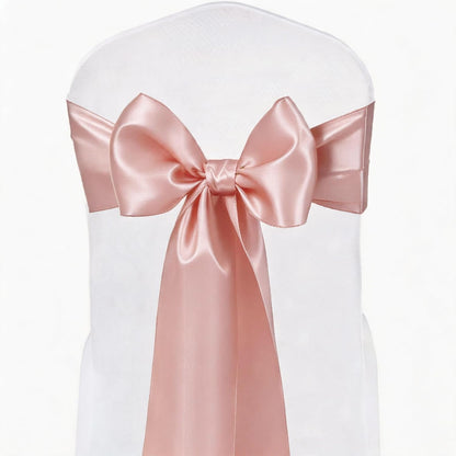Wedding Satin Table Runners 10 Pack Universal Polyester Table Runner for Party Birthday Anniversary Retirement Engagement Banquets Graduation Bridal Shower Outdoor Events Decor (Blush Pink, 10 pcs)