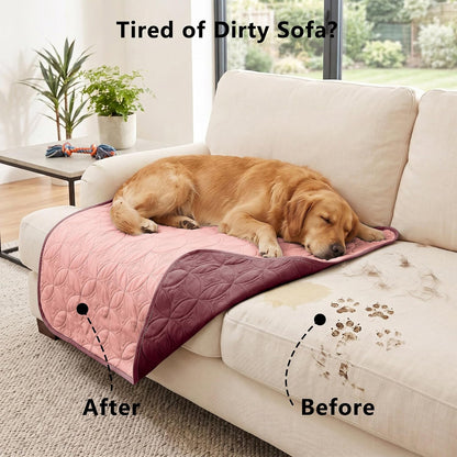 Waterproof Couch Cover for Dogs - Washable Pets Furniture Protector