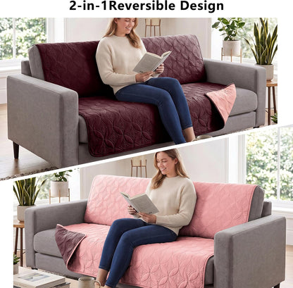Waterproof Couch Cover for Dogs - Washable Pets Furniture Protector