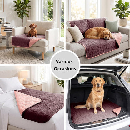 Waterproof Couch Cover for Dogs - Washable Pets Furniture Protector
