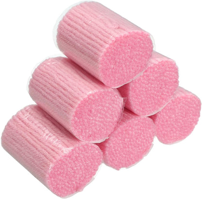 6 Rolls Latch Hook Yarn, 3mm Pink Latch Hook Kit Yarn Precut Hook Rugs Making Crochet Bundles for Rug Adults Beginners Tapestry DIY Craft