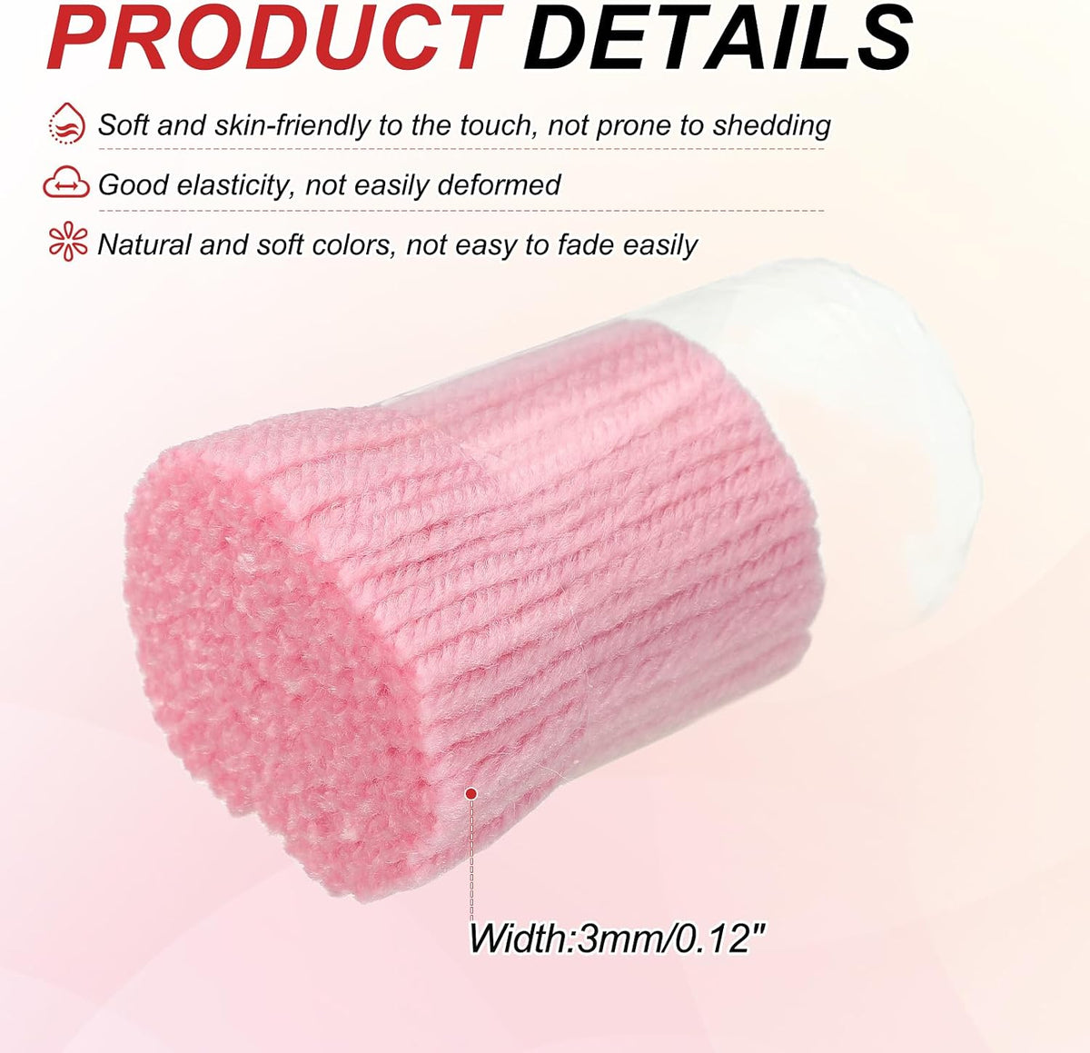 6 Rolls Latch Hook Yarn, 3mm Pink Latch Hook Kit Yarn Precut Hook Rugs Making Crochet Bundles for Rug Adults Beginners Tapestry DIY Craft