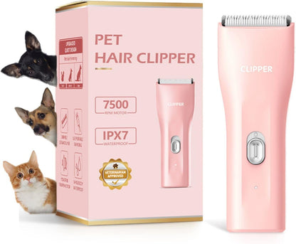 Dog Grooming Kit Clipper for Thick Coat