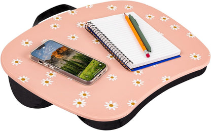MyStyle Lap Desk – Pink Daisy, Fits 15.6” Laptops