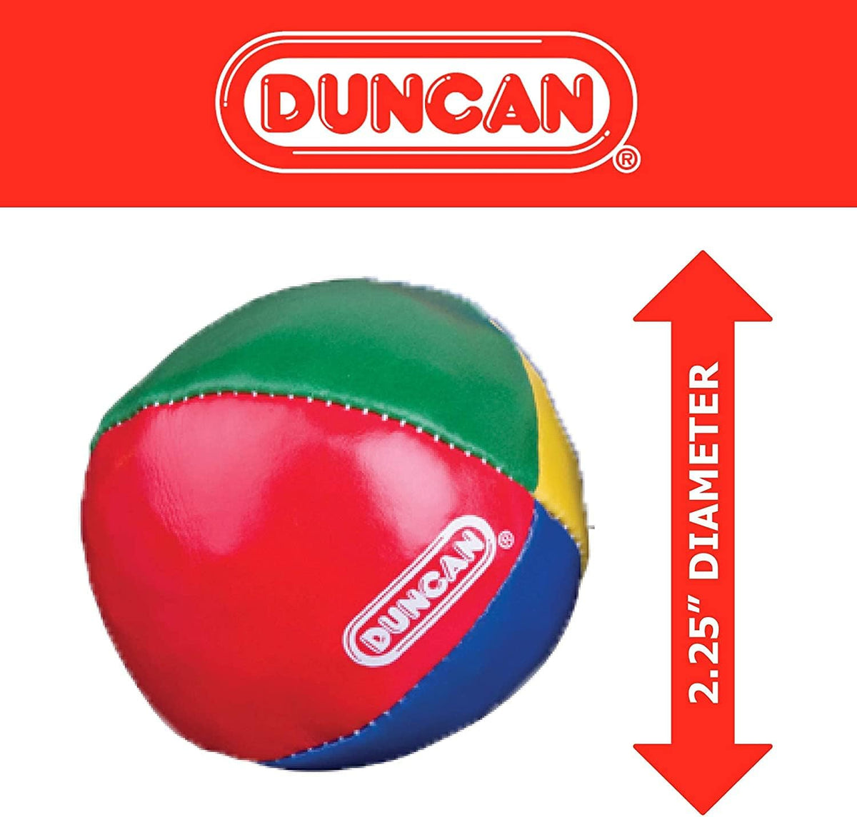 Duncan Toys Juggling Balls, 3 Pack, Vinyl Circus Balls, Black and Pink
