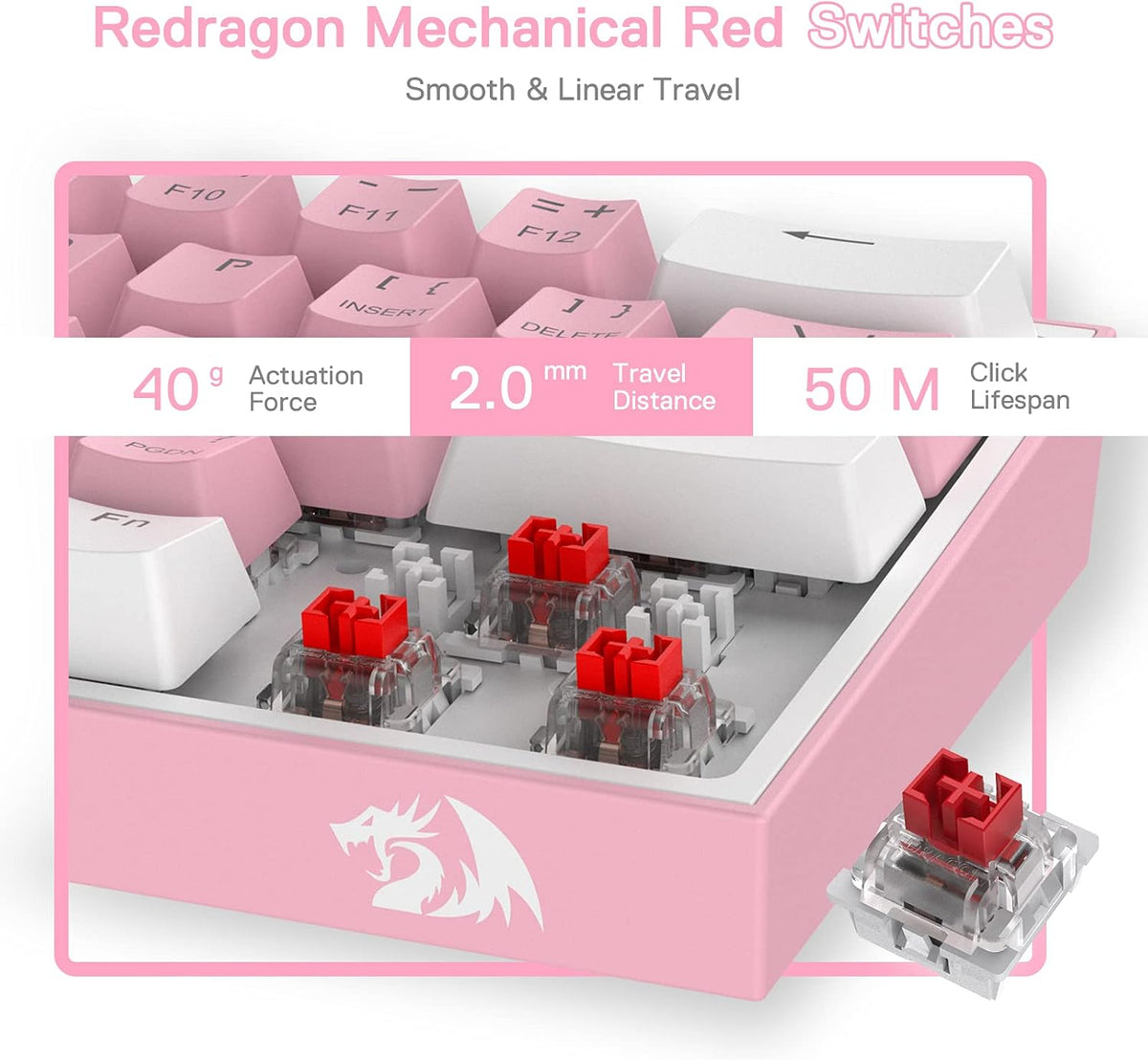 K617 Wired 60% Compact Hot-Swap RGB Gaming Mechanical Keyboard