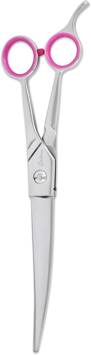 Geib Gator Stainless Steel Pet Curved Shears, 7-1/2-Inch